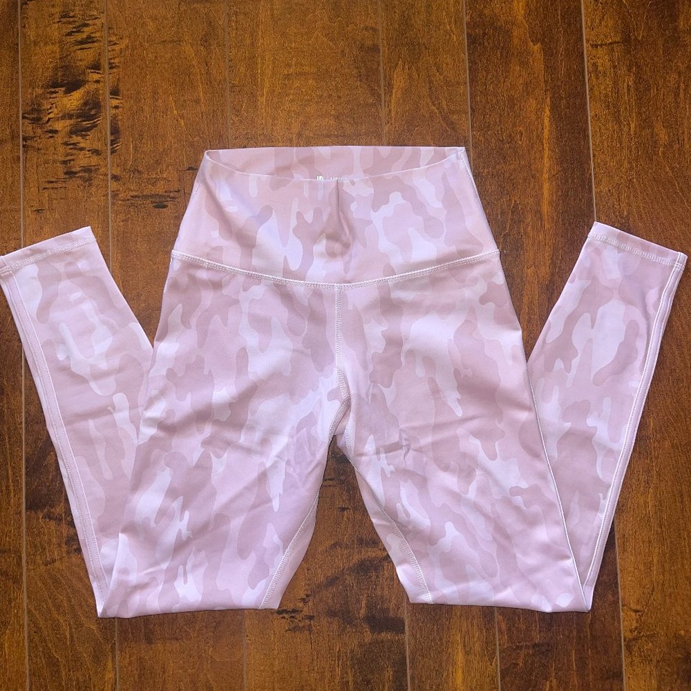BuffBunny Eclipse Pink Camo Leggings - Medium